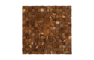 Blocks Wall Art, Chamcha Wood, Natural, Lg | Phillips Collection - TH92140