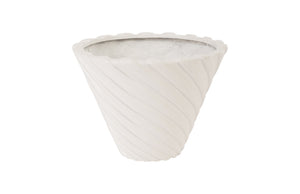 Turbo Planter, Gel Coat White | Phillips Collection - PH67841