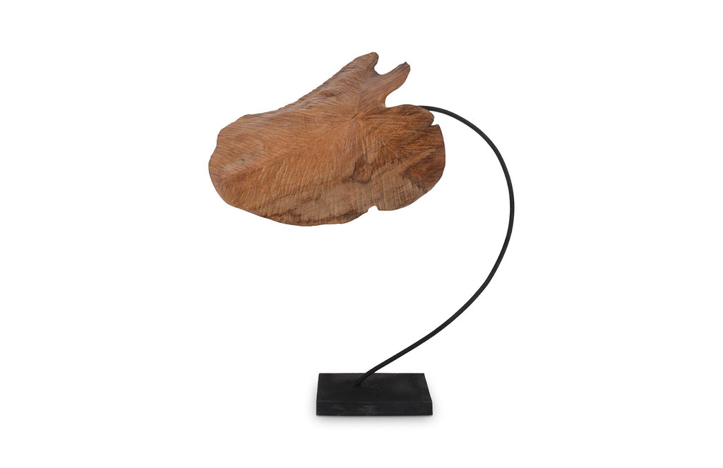 Carved Leaf Sculpture, Lg | Phillips Collection - ID75186