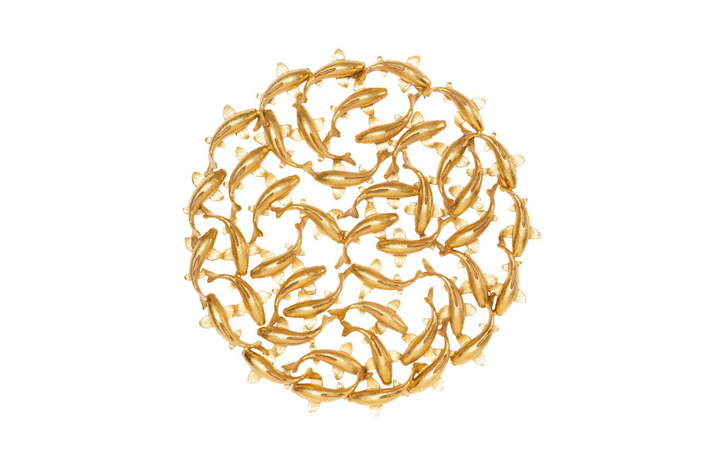 Koi Wall Art, Gold Leaf | Phillips Collection - PH115920