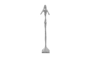 See No Evil Slender Sculpture, Large, Resin, Silver Leaf | Phillips Collection - PH66162