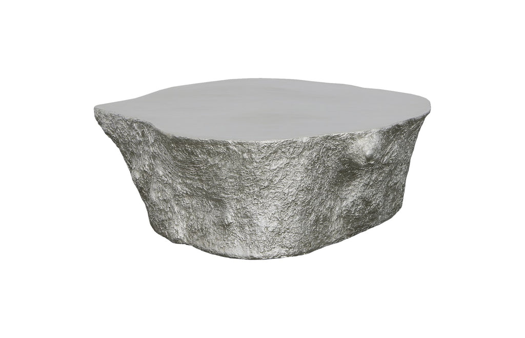 Bark Coffee Table, Silver Leaf | Phillips Collection - PH63166