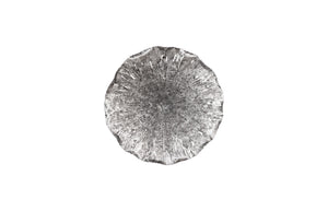 Lotus Wall Art, Silver/Black, Md | Phillips Collection - TH96160