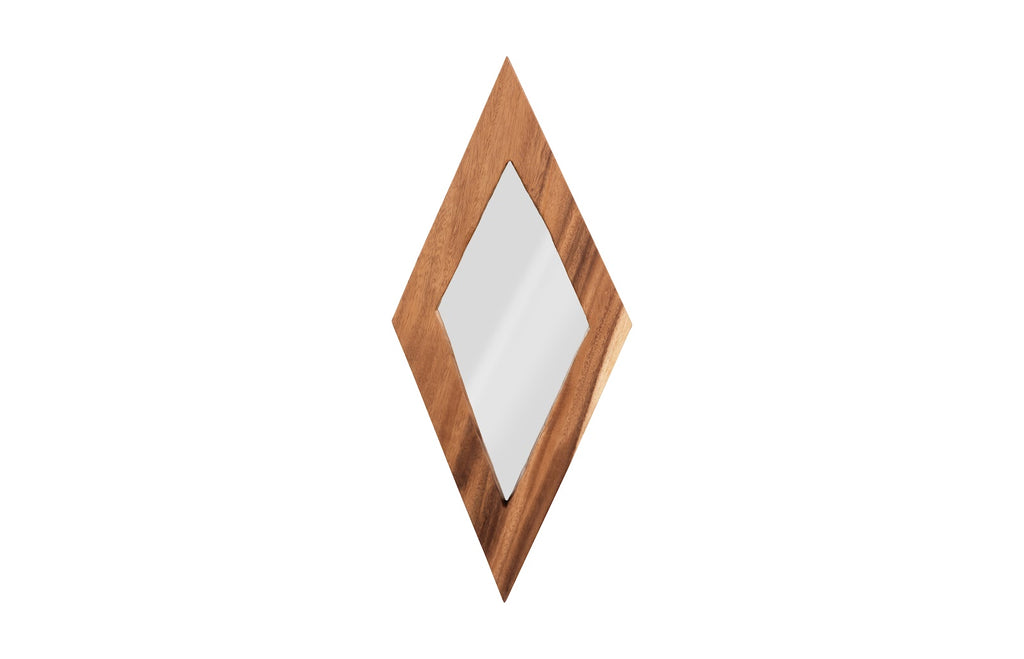 Diamond Mirror, Lg, Natural | Phillips Collection - TH95620