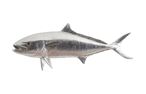 Yellow Tailed King Fish Wall Sculpture, Resin, Silver Leaf | Phillips Collection - PH64551