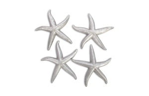 Starfish, Silver Leaf, Set Of 4, Lg | Phillips Collection - PH67532