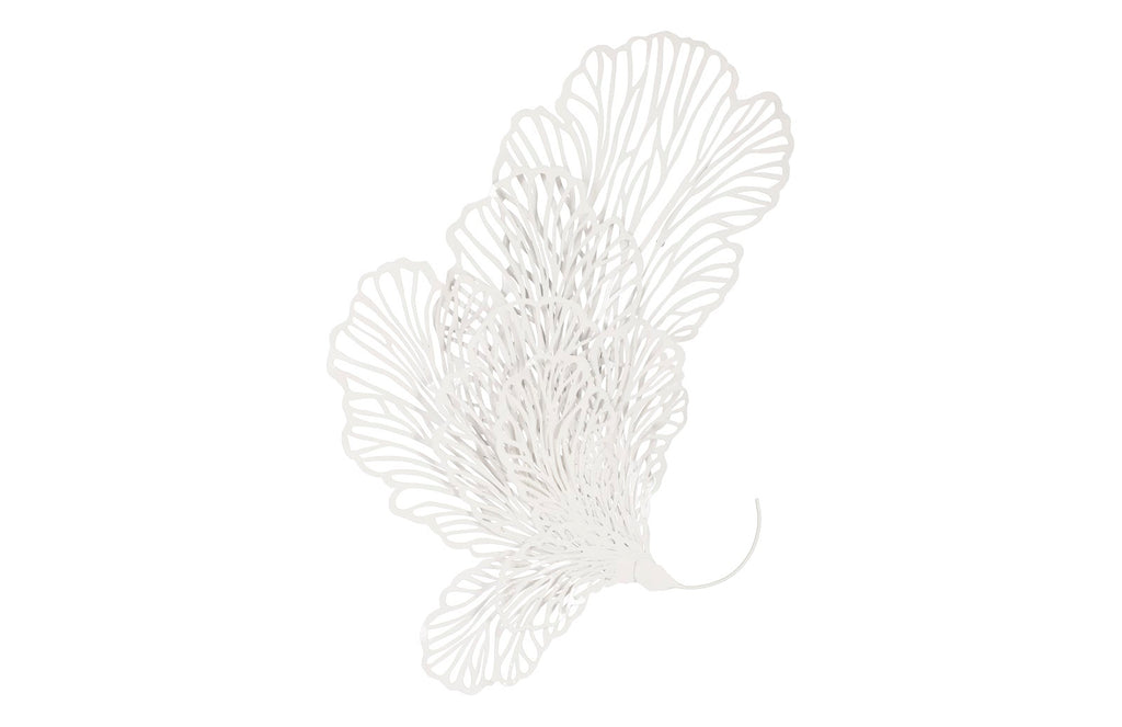 Butterfly Wall Art, White, Lg | Phillips Collection - TH83076