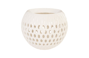 Breathe Planter, Gel Coat White | Phillips Collection - PH80652