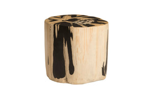 Cast Petrified Wood Stool, Resin | Phillips Collection - PH85494