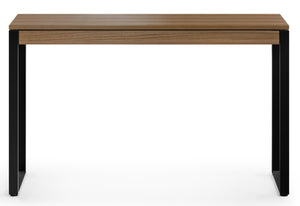 Linea Office Console Desk, Natural Walnut | BDI Furniture - 6222 WL