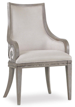 Sanctuary Upholstered Arm Chair | Hooker Furniture - 5603-75400-LTBR