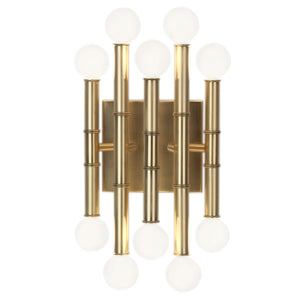 Meurice 5-Arm Sconce - Modern Brass | Jonathan Adler - 34233