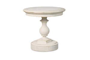 Grand Oak Side Table - White | Century Furniture - MN5825-W