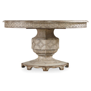 Chatelet Round Dining Table with One 20'' Leaf | Hooker Furniture - 5350-75203