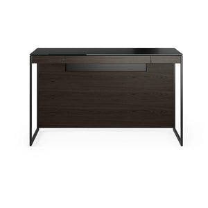 Sequel 20 - Charcoal & Black Small Office Desk | BDI Furniture - 6103 CRL/B