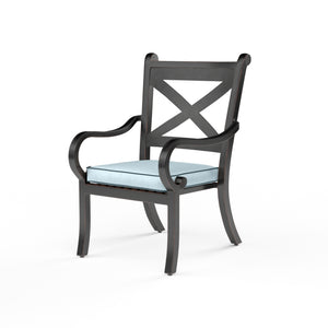Monterey Dining Chair w/ Sunbrella Fabric - Copper Finish | Sunset West - SW3001-1