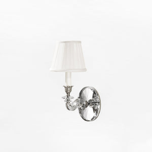 NEMA Crystal & Nickel Sconce | Decorative Crafts - 8301