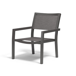 Vegas Stackable Sling Club Chair - Graphite | Sunset West - SW1201-21