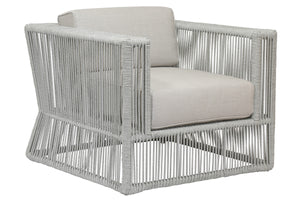 Miami Club Chair in Echo Ash w/ Self Welt - Frost | Sunset West - SW4401-21-EASH-STKIT