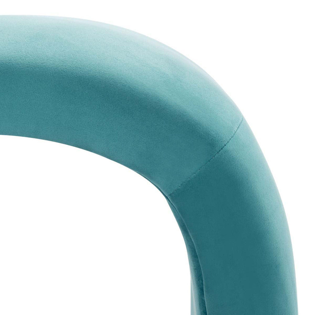 Kibo Ottoman | Safavieh - OTT1300 - Sea Blue