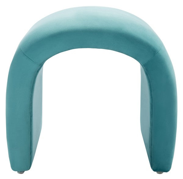 Kibo Ottoman | Safavieh - OTT1300 - Sea Blue