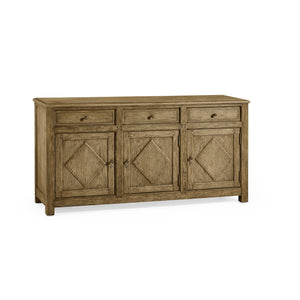 Timeless Eon Rustic French Credenza | Jonathan Charles Furniture - 003-3-160-WNC
