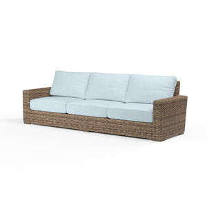 Havana Sofa w/ Sunbrella Fabric - Tobacco Finish | Sunset West - SW1701-23