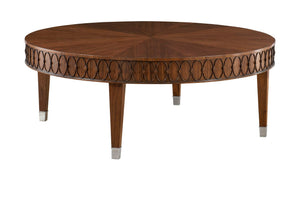 Kiam Round Cocktail Table | Hickory Chair - HC9079-10