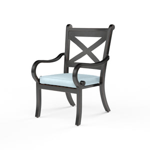 Monterey Dining Chair w/ Sunbrella Fabric - Copper Finish | Sunset West - SW3001-1