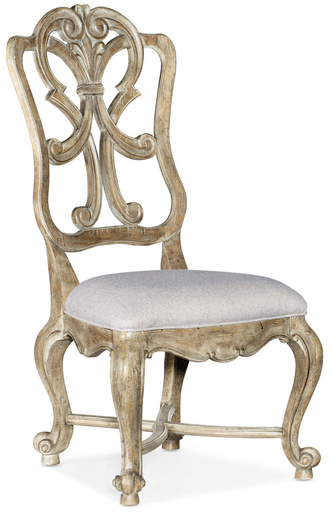Castella Wood Back Side Chair - Hooker Furniture - 5878-75411-80