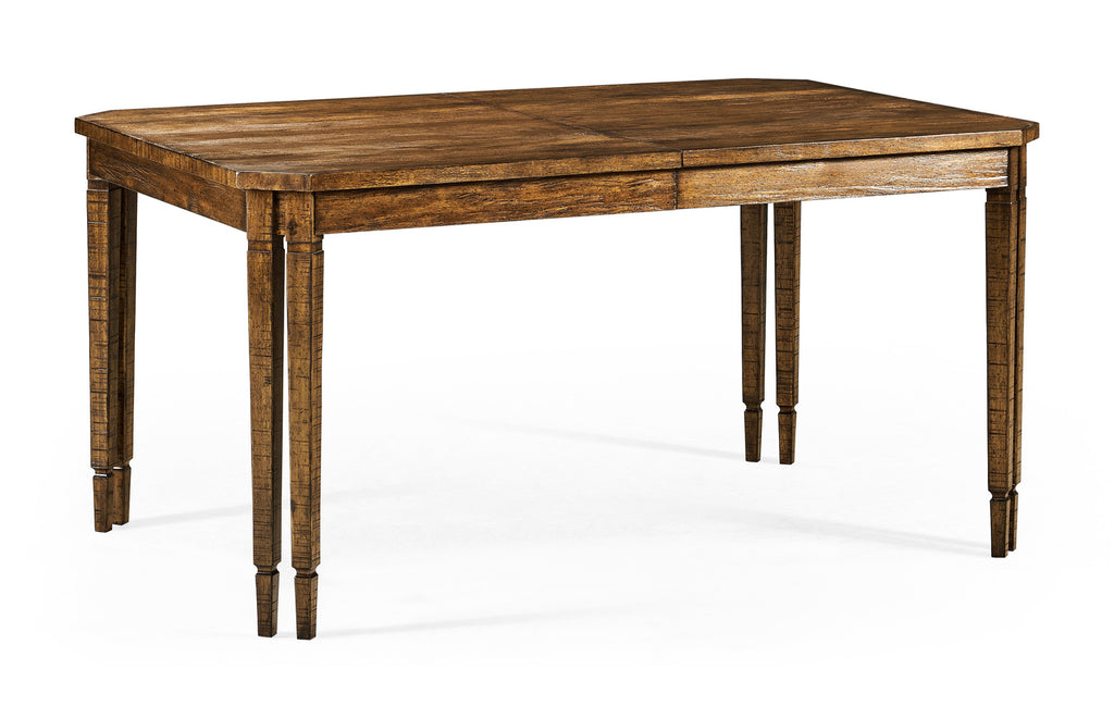 Casual Accents Country Walnut Dining Table | Jonathan Charles - 491099-60L-CFW