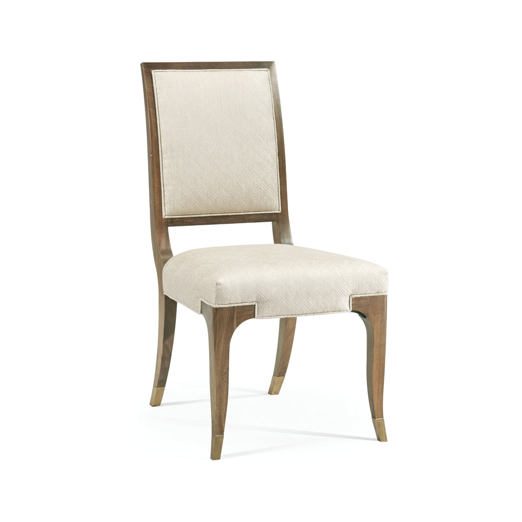 Hamilton Golden Amber Dining Uph Side Chair | Jonathan Charles - 496001-SC-PGA-F200