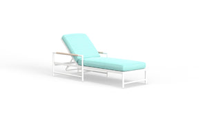Sabbia Chaise - White Finish | Sunset West - SW4901-9