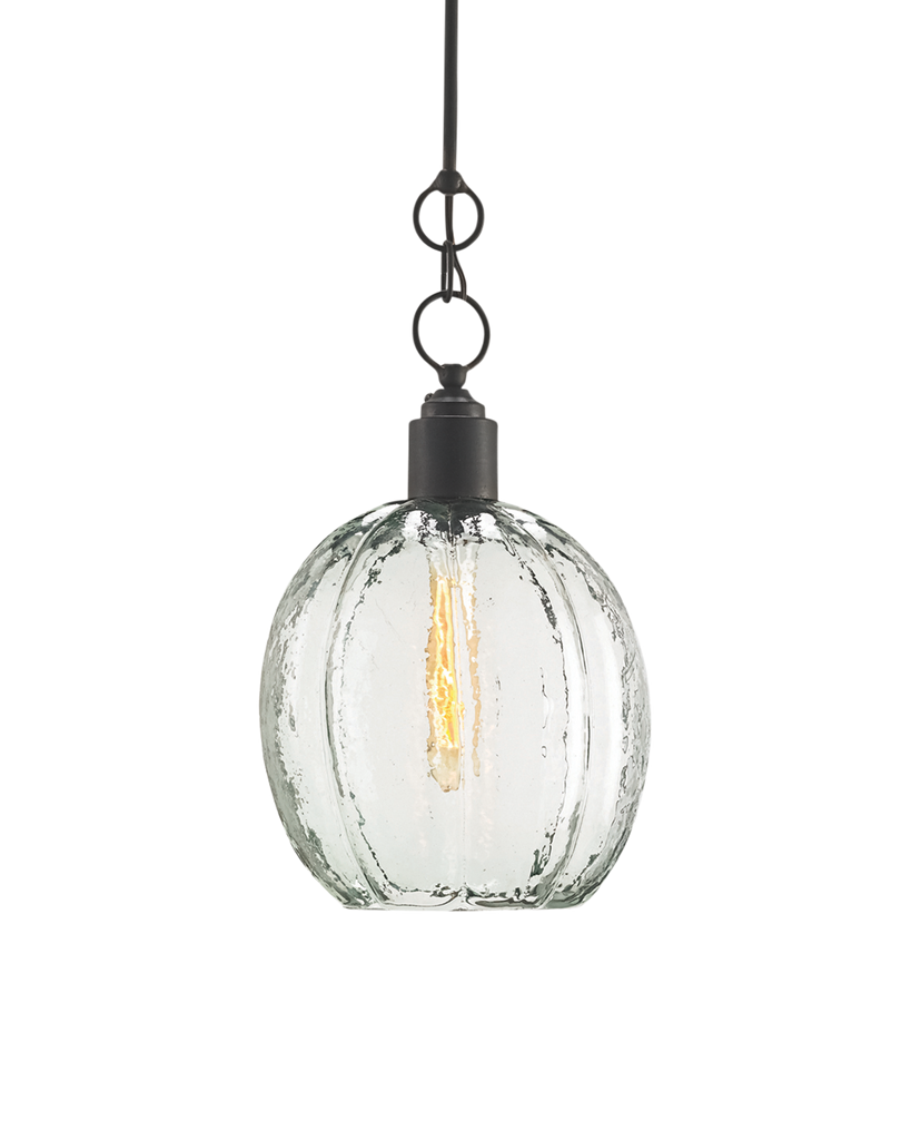 Currey & Co Aquaterra Glass Pendant | 9514