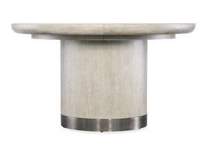Modern Mood Round Dining Table w/1-18in leaf | Hooker - 6850-75201-80