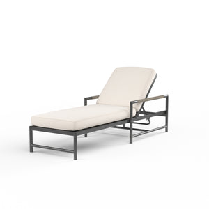 Pietra Chaise in Echo Ash, No Welt - Graphite | Sunset West - SW4601-9-EASH-STKIT