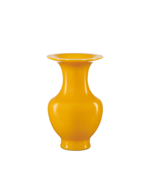 Currey & Co Imperial Yellow Peking Vase | 1200-0680