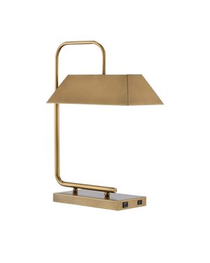 Currey & Co Hoxton Brass Table Lamp | 6000-0565