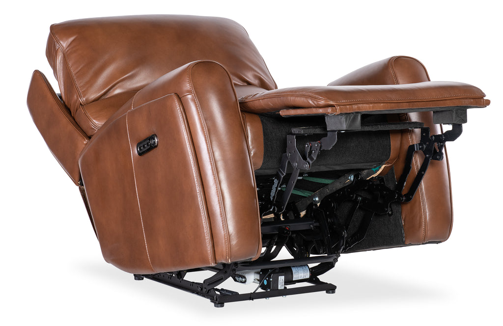 Crosby Zero Gravity Power Recliner with Power Headrest and Lumbar | Hooker Furniture - SS741-PHZL1-080