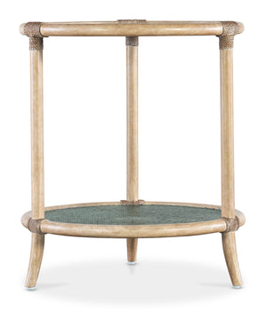 Retreat Raffia End Table | Hooker - 6950-80116-45