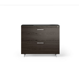Sequel 6116 Charcoal Lateral Locking File Cabinet | BDI Furniture - 6116 CRL/S