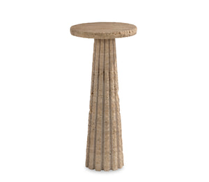Barco Accent Table - Travertine | Century Furniture - SF6314