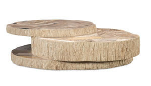 Petrified Wood Stacked Cocktail-Light | Century Furniture - SF6319-V2