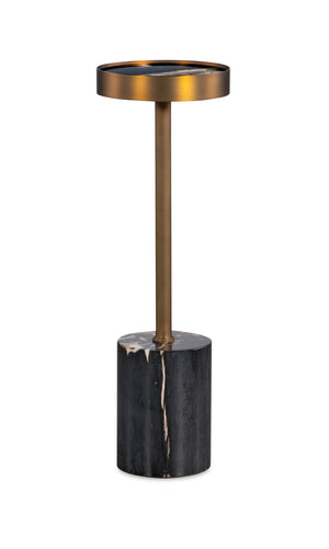 Acme Petrified Wood Drinks Table - Dark/Light | Century Furniture - SF6320-V1