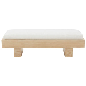Karmen Wood Bench | Safavieh Couture – SFV5086