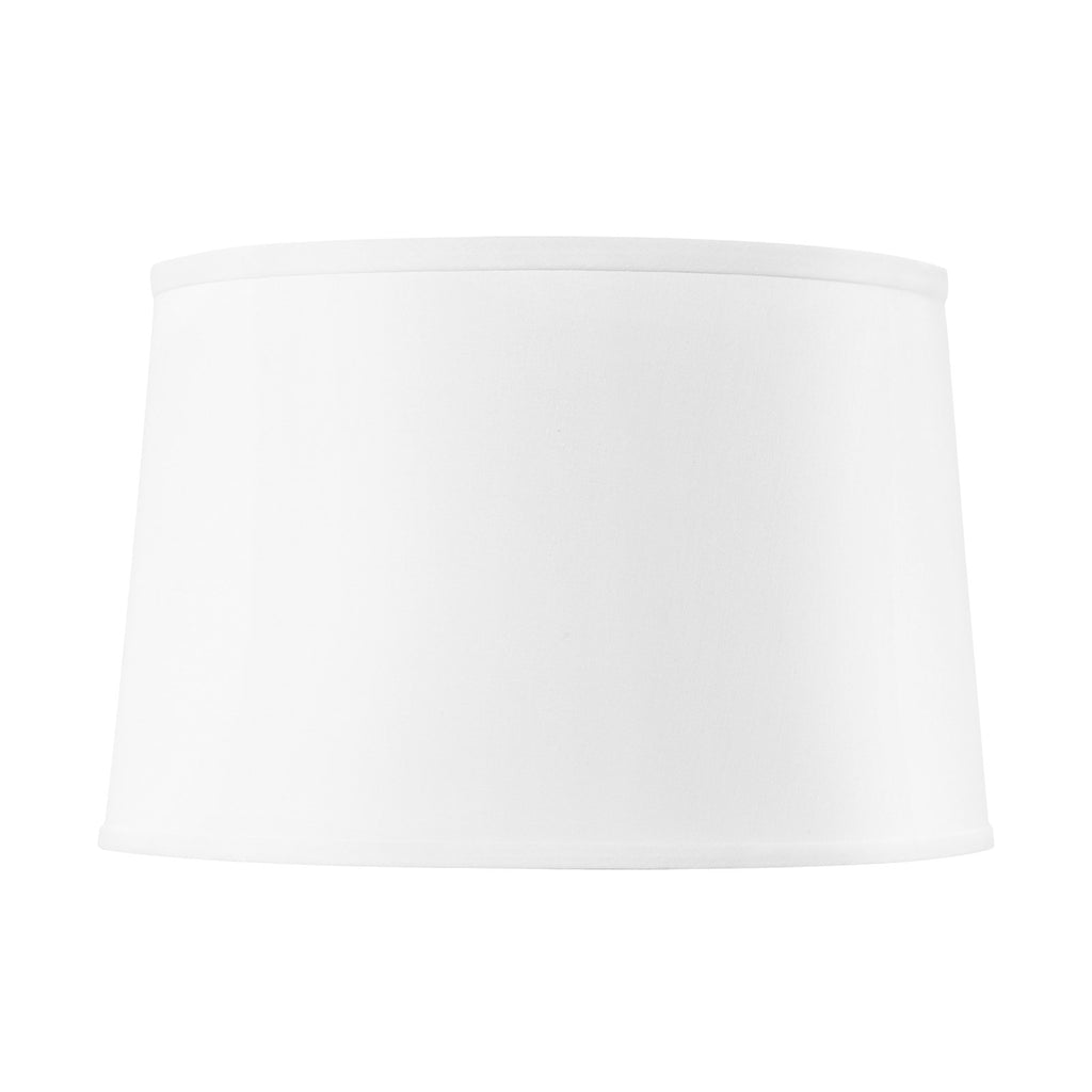 Shade 17-inch White Linen, with Nickel | Villa & House  - SHD-17-WHL-807