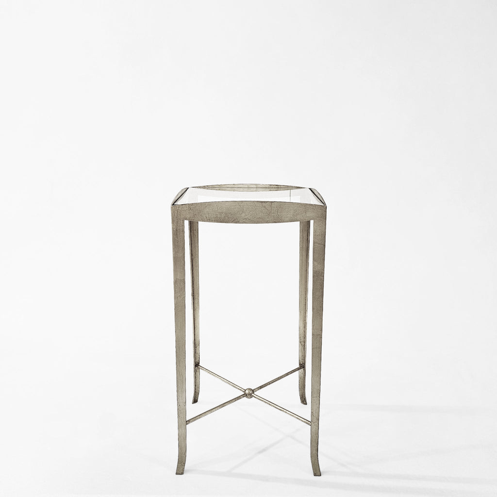 Silver Accent Table