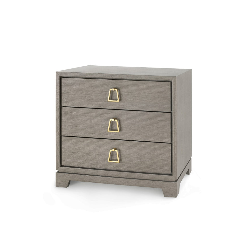 Stanford 3-Drawer Side Table | Villa & House  - STA-130-26