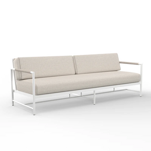 Sabbia Sofa in Echo Ash, No Welt - White | Sunset West - SW4901-23-EASH-STKIT
