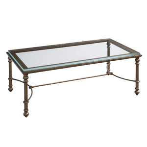 Bluff Metal And Glass Cocktail Table | Barclay Butera - 934-943C